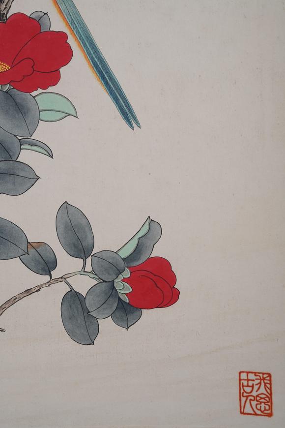 弘楊株式會社於非闇紙本花鳥圖畫