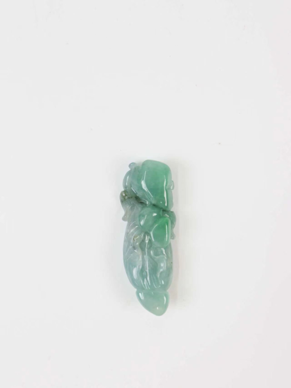 北京崇仁拍賣翡翠百財掛件