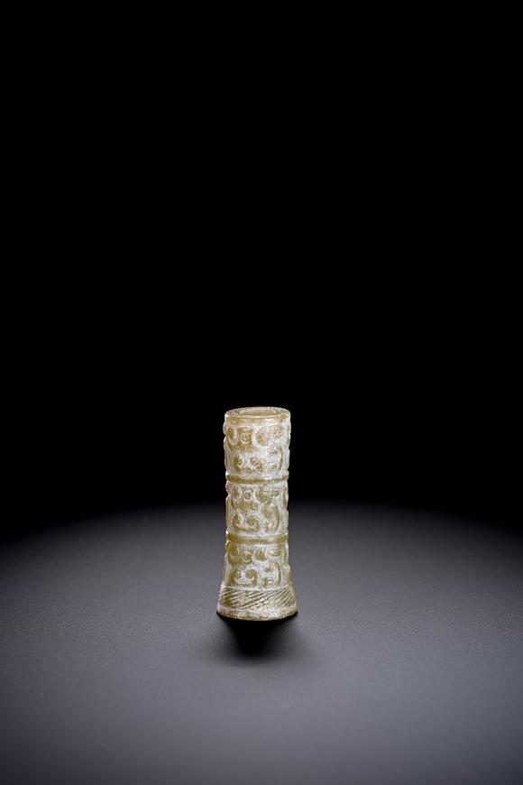 Cascade'sHan gu Wen Yu le zi | 漢 穀紋玉勒子