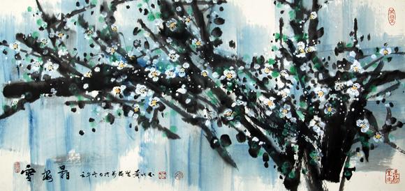 北京嘉翰雪梅圖（著錄于《黃永玉新作集》）
