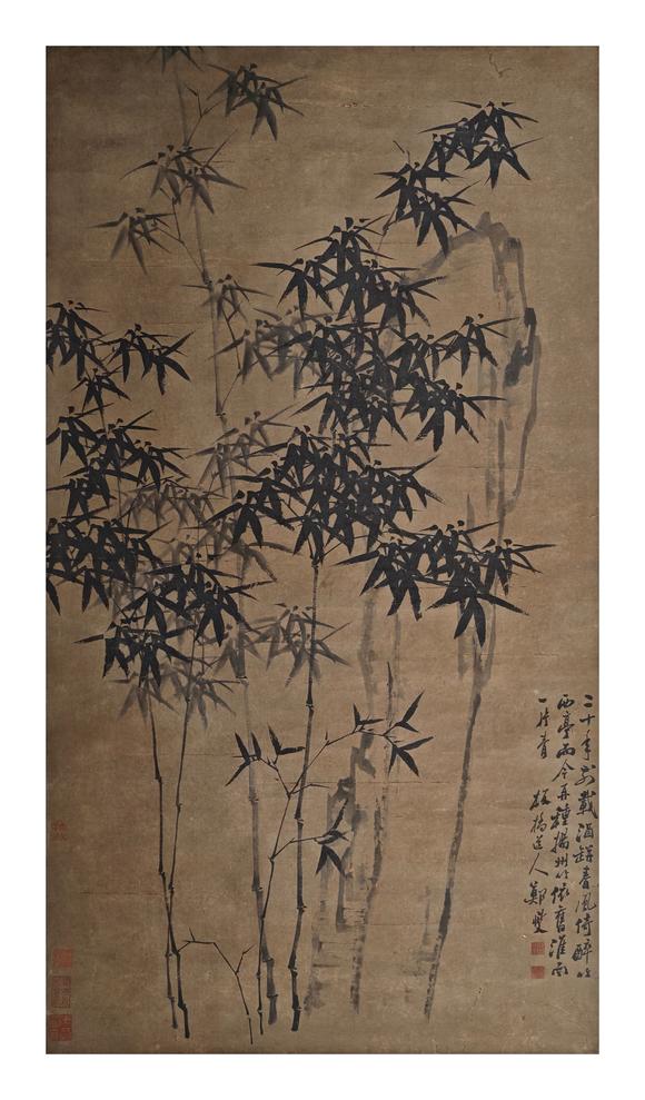 京都粵盛美術(shù)鄭板橋/墨竹