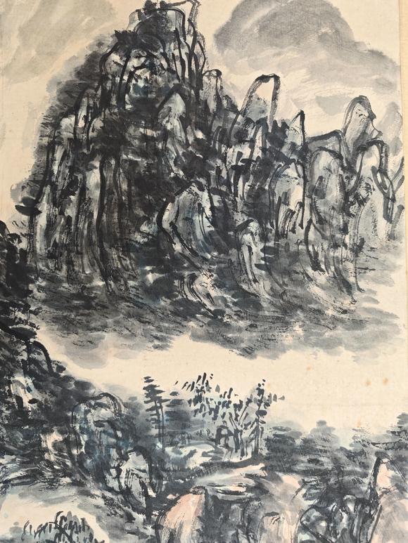 京都粵盛美術黃賓虹/山水