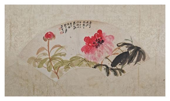 京都粵盛美術(shù)張大千/花卉