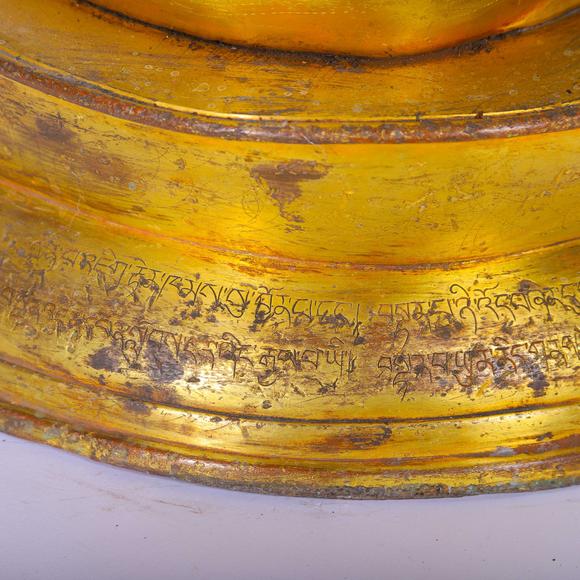 Eden Fine Antiques Galleries LLCA CHINESE GILT BRONZE TARA SCULPTURE