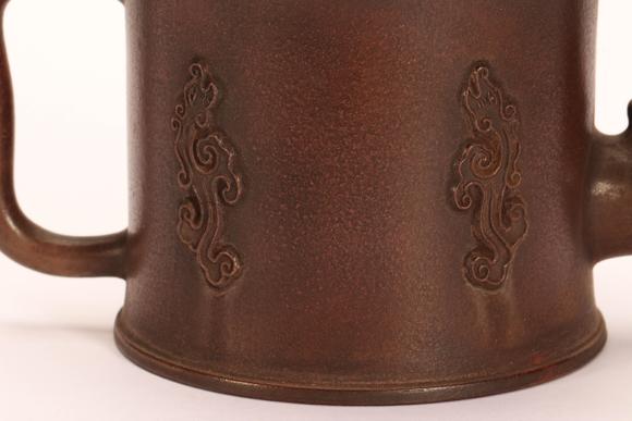 Eden Fine Antiques Galleries LLCA CHINESE LION KNOB ZISHA TEAPOT