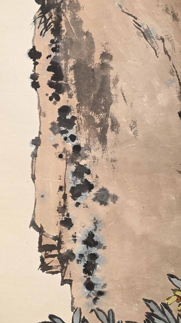 Eden Fine Antiques Galleries LLCPAN TIANSHOU MYNAHS ON A CLIFF PAINTING