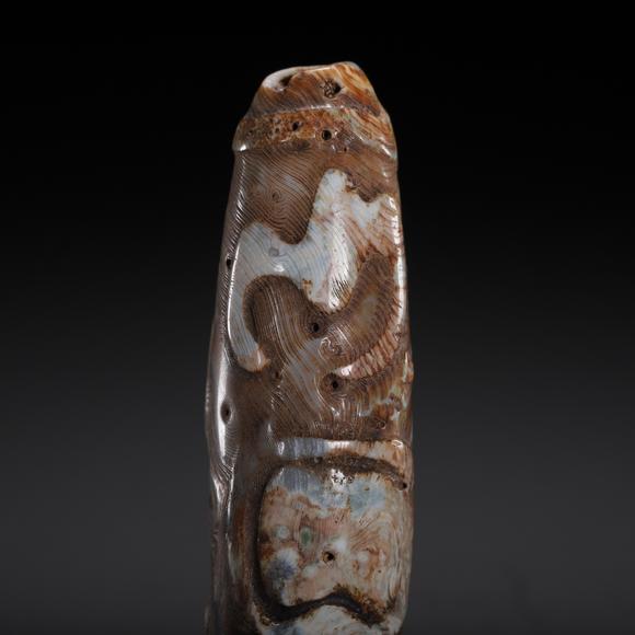 Eden Fine Antiques Galleries LLCA CHINESE CARVED DZI BEAD