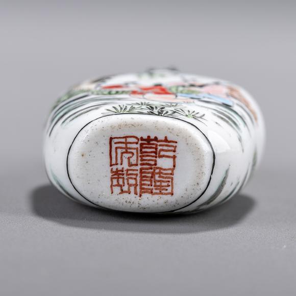 大阪美術(shù)商會清 鼻煙壺3點