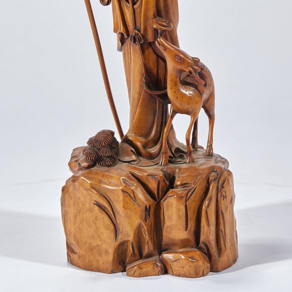 日本東勝黃楊木 麻姑獻(xiàn)壽