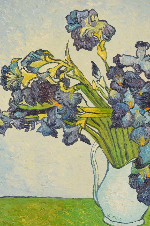 東京國際拍賣文森特.梵高 VASE WITH IRISES