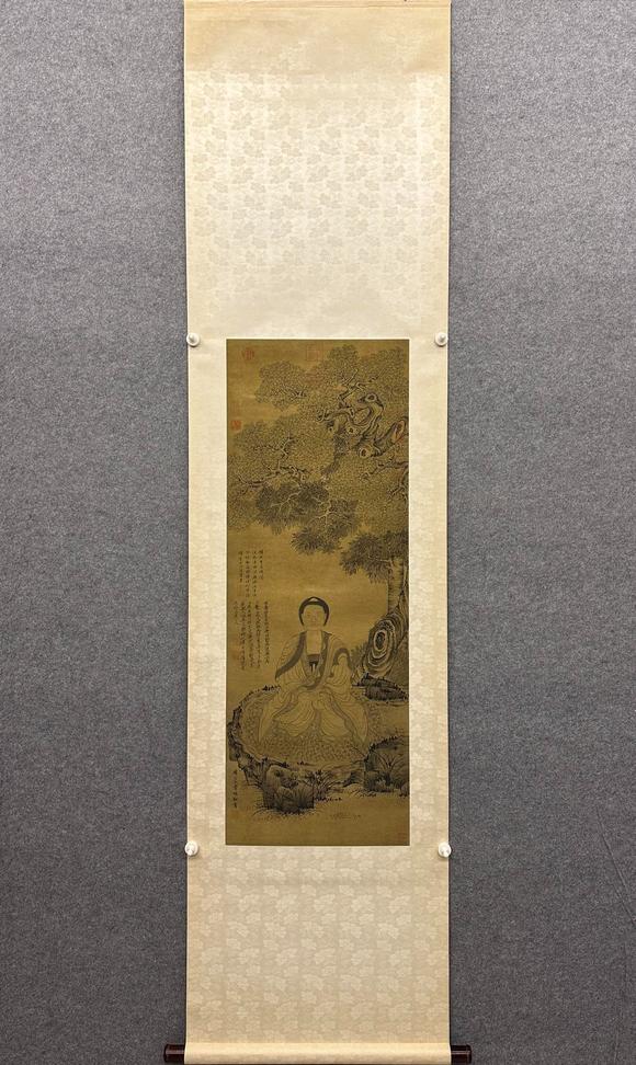 東京國際拍賣丁云鵬 釋迦牟尼像