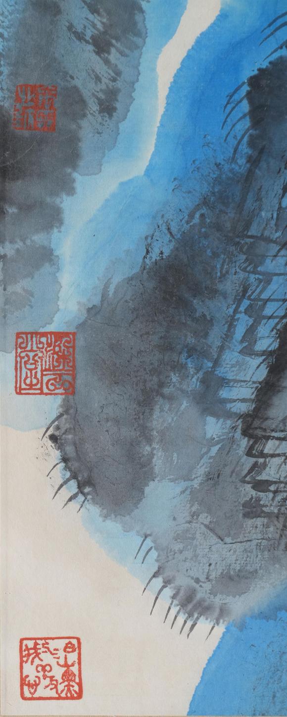 揚州正德盧禹舜 山水