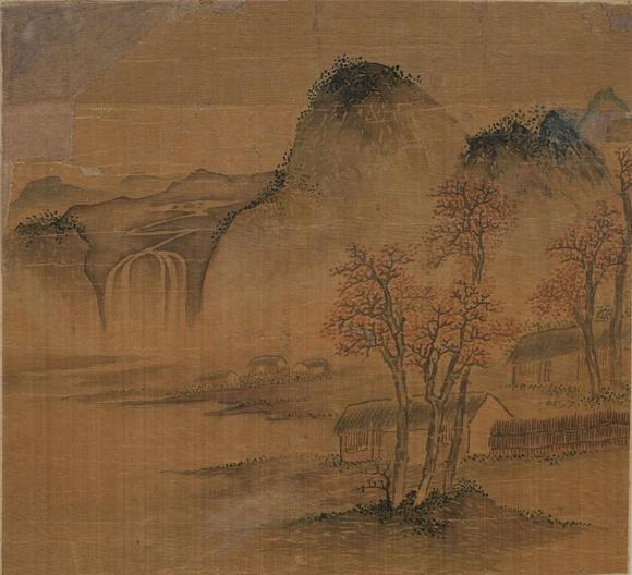 揚州正德佚名 山水