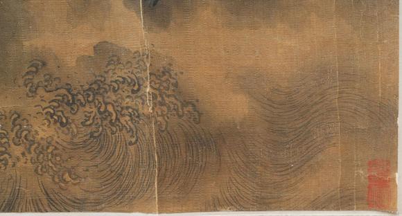 揚州正德佚名 墨龍