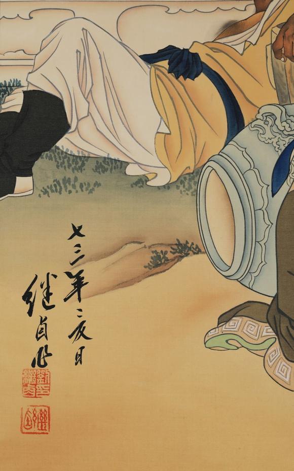北京嘉翰絹本大鬧天宮 