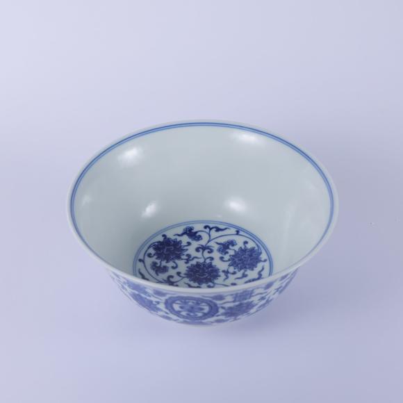 北京嘉翰青花萬壽無疆紋碗