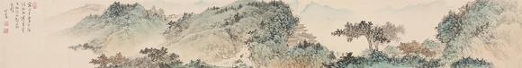 憶軒拍賣青綠山水卷