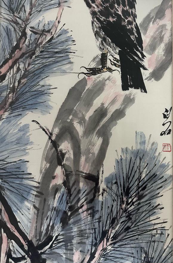 東京新世紀(jì)齊白石 松鷹圖
