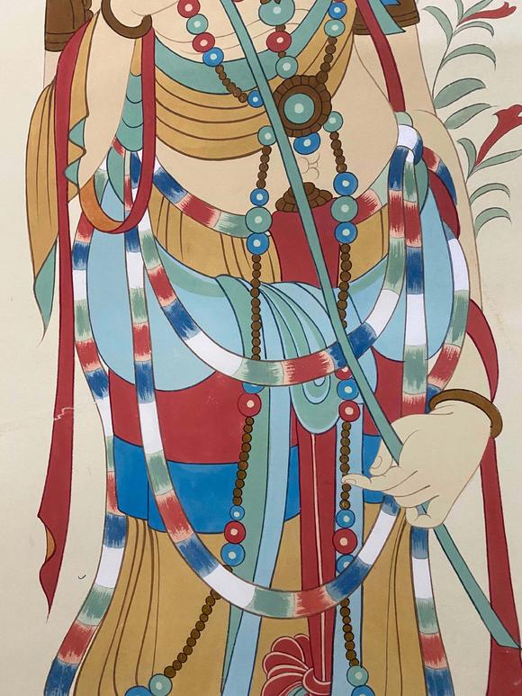東京新世紀(jì)張大千 臨唐人壁畫