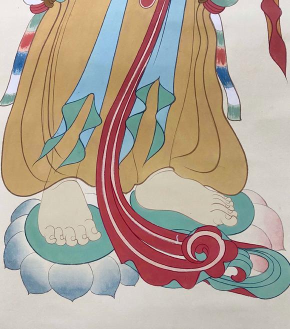 東京新世紀張大千 臨唐人壁畫