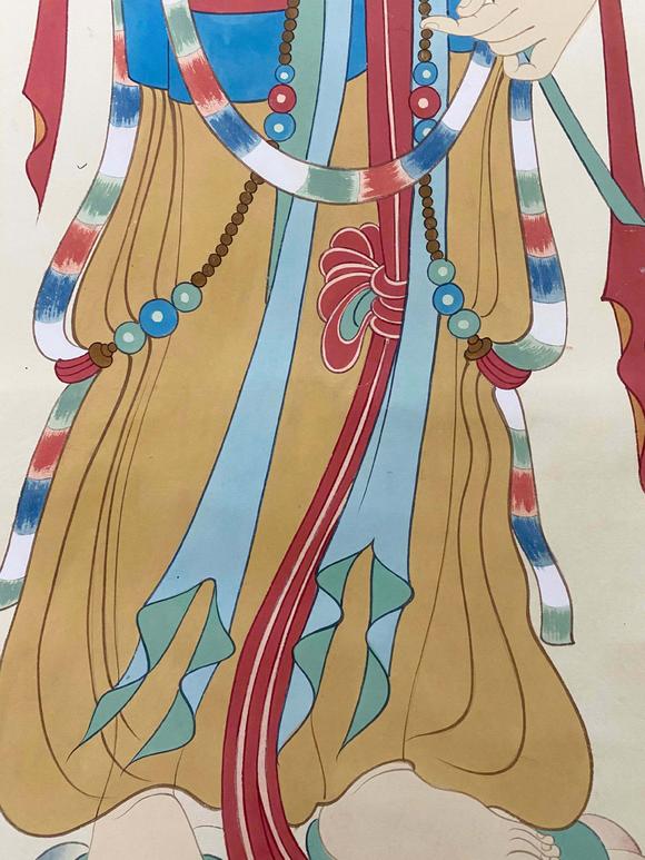 東京新世紀(jì)張大千 臨唐人壁畫