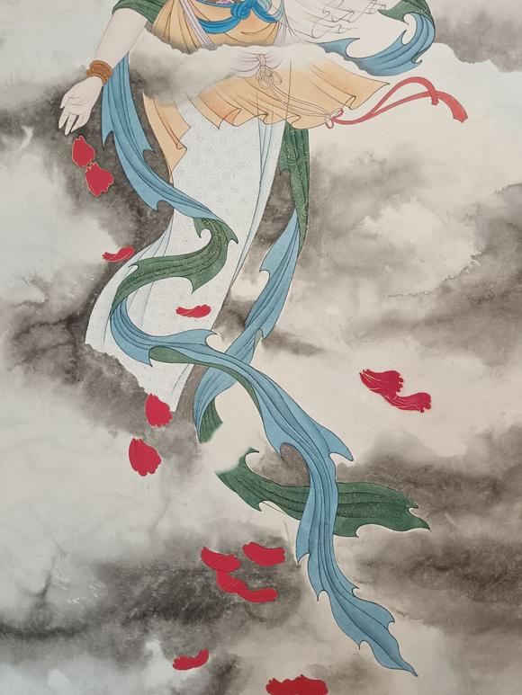 東京新世紀(jì)張大千 天女散花