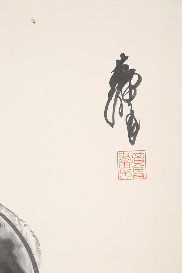 千美會(huì)黃胄紙本駱駝圖畫