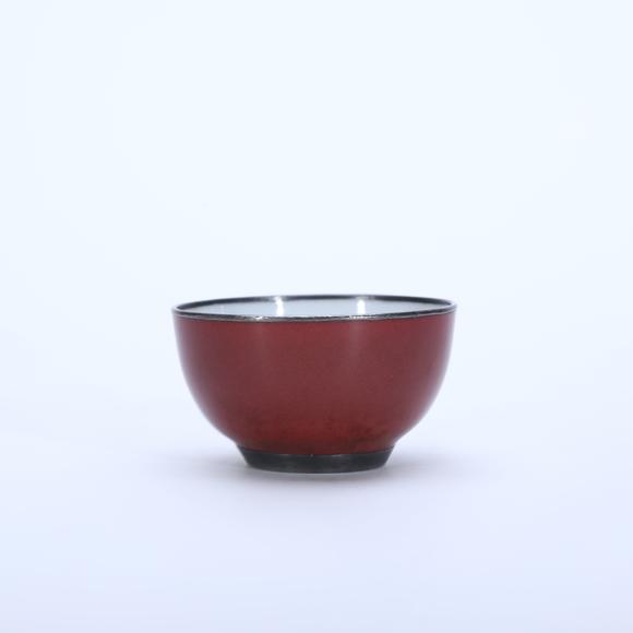 鐮倉美術清雍正 紅釉杯