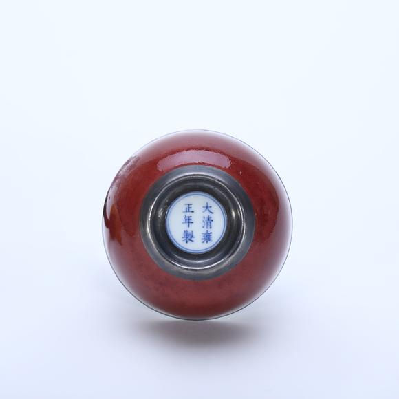 鐮倉(cāng)美術(shù)清雍正 紅釉杯