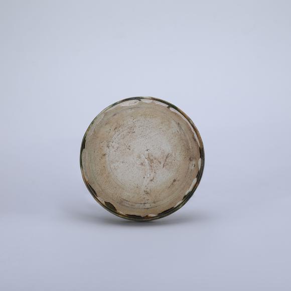 鐮倉美術(shù)明以前 三彩印花粉盒