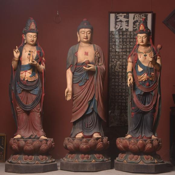 東京蕓術(shù)西方三圣