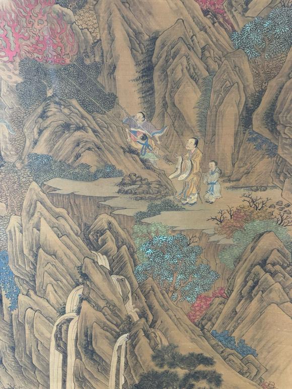 日本松町古美禹之鼎 大禹治水圖