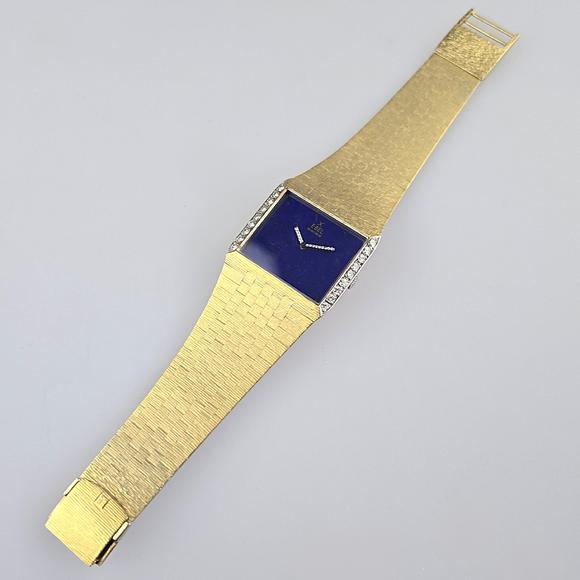 Auktionshaus BlankLuxus-Herrenarmbanduhr mit Diamantbesatz EBEL - Jumbo, 1970er Jahre,