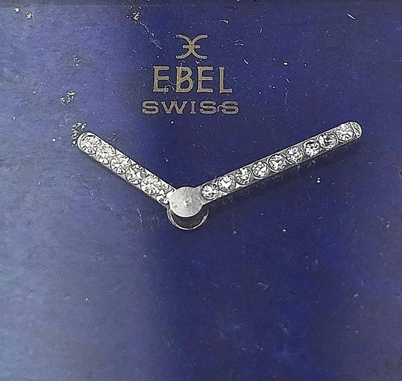 Auktionshaus BlankLuxus-Herrenarmbanduhr mit Diamantbesatz EBEL - Jumbo, 1970er Jahre,