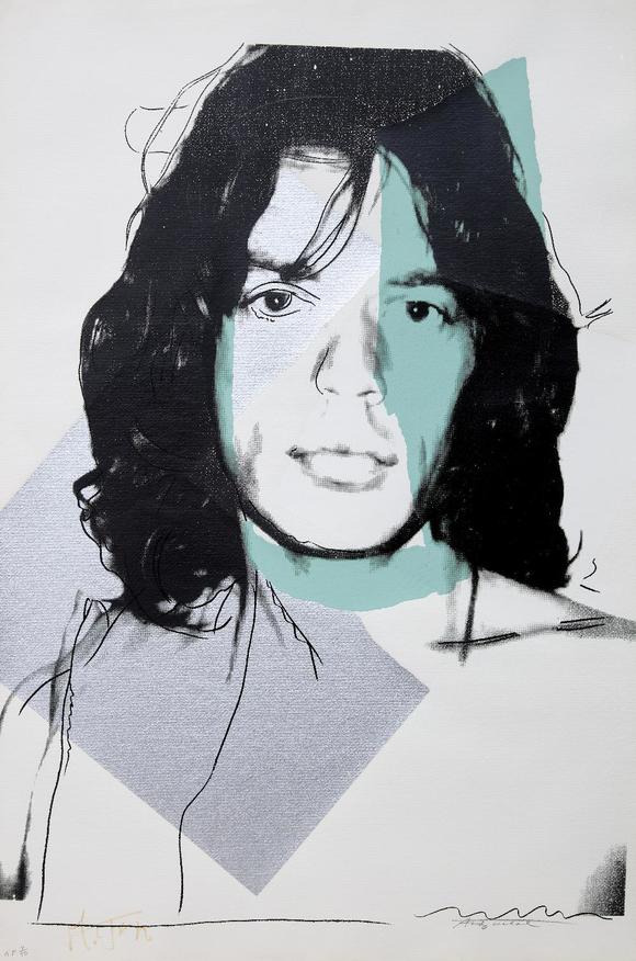 RoseberysAndy Warhol,?
American 1928-1987,?

Mick Jagger, (F and S II.138), 1
