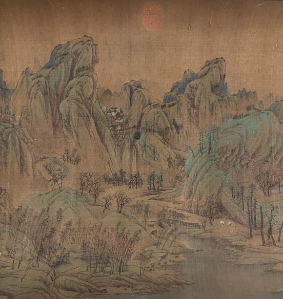 You Need仇英 江山秋色圖 