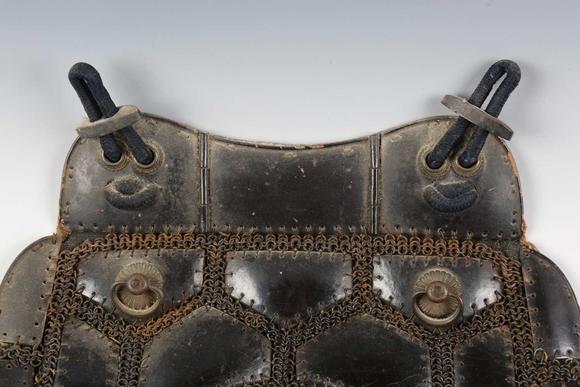 TooveysA scarce Japanese kusari dou or upper body armour, Edo perio
