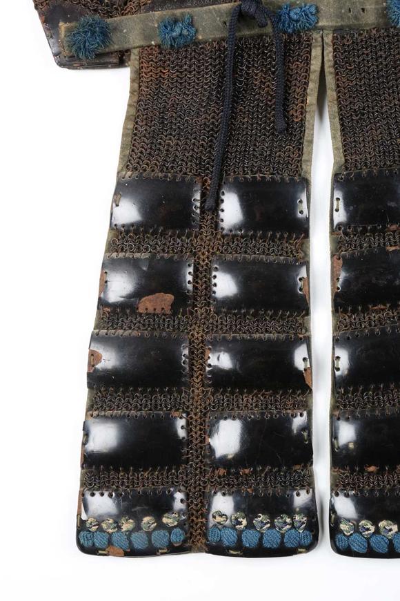 TooveysA scarce Japanese kusari dou or upper body armour, Edo perio