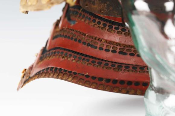 TooveysA Japanese suji kabuto, mid-Edo period, the steel skull body