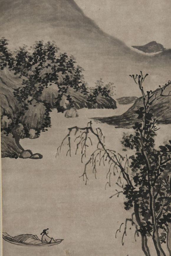 東京SAKURA拍賣（東京櫻花拍賣）沈周 秋水扁舟