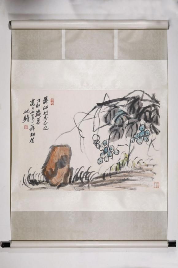 東京SAKURA拍賣（東京櫻花拍賣）朱屺瞻 花卉 吳江上款