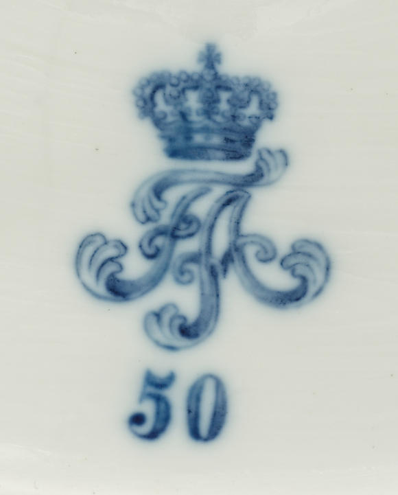 Schloss-AhldenPaar Meissen Figuren von 
