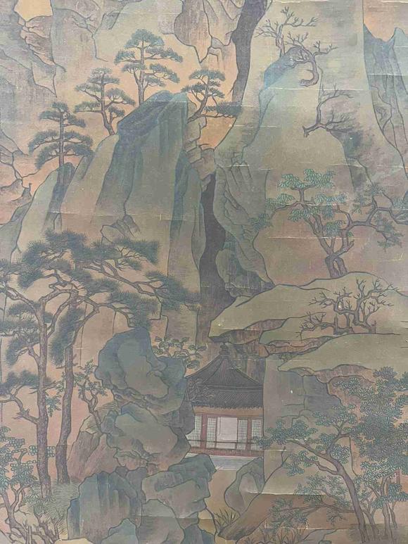 日本松町古美趙孟頫 春山泛舟圖