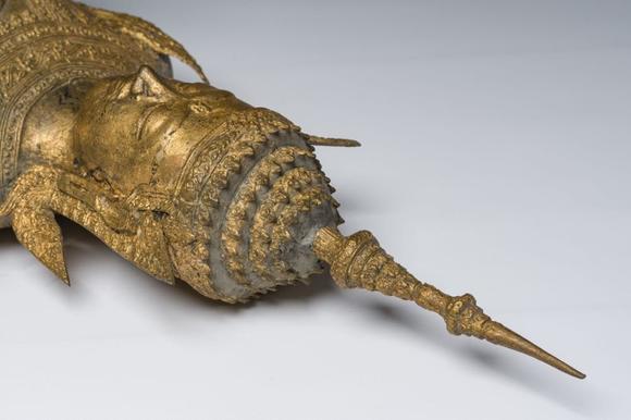 Coronari Auctions BVA Thai gilt bronze figure of a standing Buddha, Rattanakosin, 19th C.
