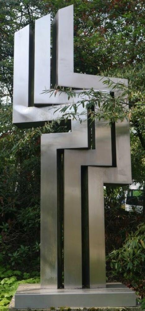 Coronari Auctions BVHilde Van Sumere (1932-2013): Untitled, stainless steel