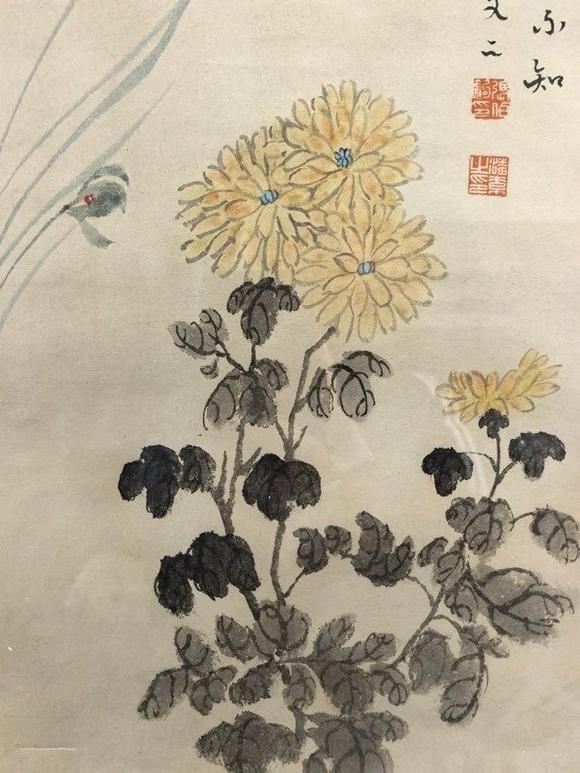 日本松町古美張伯駒潘素 四君子圖