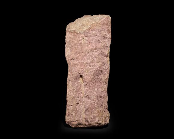RoseberysA sandstone figure of standing Lakshmi,?
North India, 11th/12th ce
