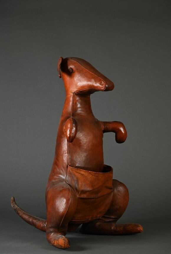 Loeckx AuctioneersDimitri Omersa: vintage newspaper holder \'kangaroo…