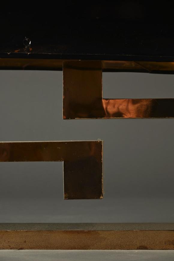 Loeckx AuctioneersMid-century lamp in brass (*)…