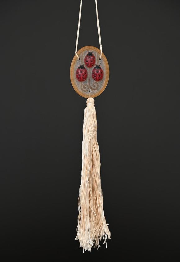 Loeckx AuctioneersArgy Rousseau: pendant ‘ladybugs’ in pate de verre…